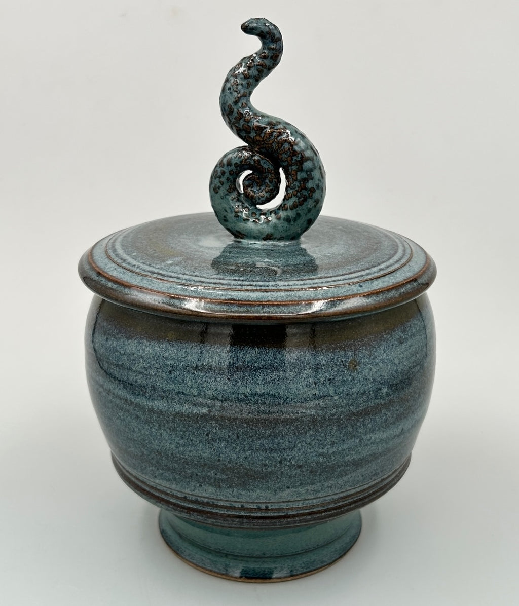 Asian Style Lidded Jar